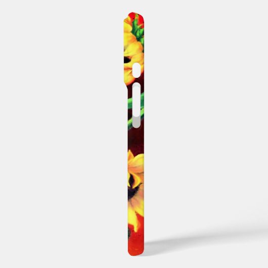 ひまわりiPhoneケース Case-Mate iPhoneケース (裏面 / 左)