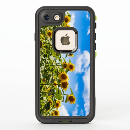 ひまわりiPhoneケース LifeProof iPhoneケース (裏面)