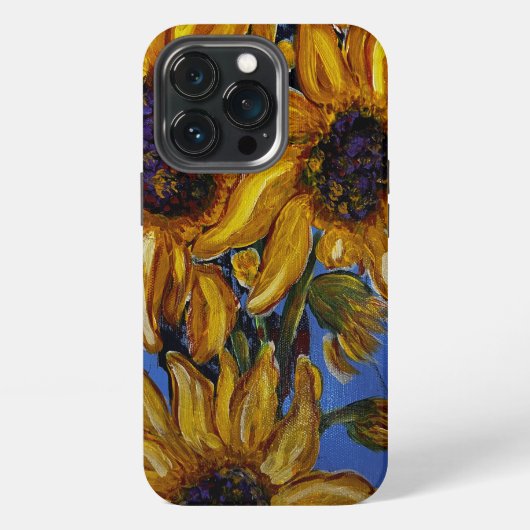 ひまわりiPhone / iPadケース iPhoneケース (裏面)