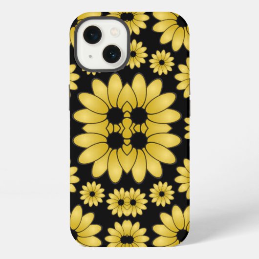 ひまわりiPhone / iPadケース iPhoneケース (裏面)