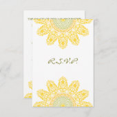 ひまわりR.S.V.P. 出欠カード (正面/裏面)