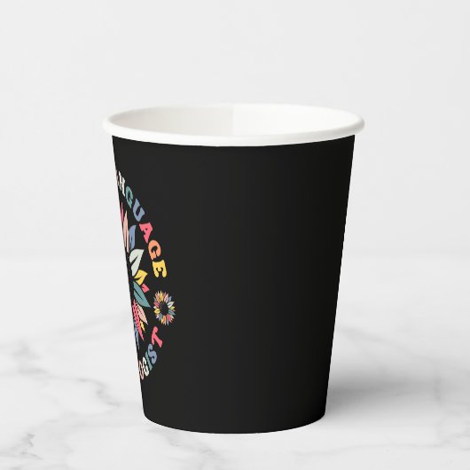 ひまわりSLP言語病理医ギフト 紙コップ (左)