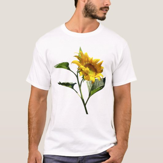 ひまわりTシャツのプロフィール Tシャツ (正面)