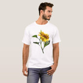 ひまわりTシャツのプロフィール Tシャツ (正面フル)