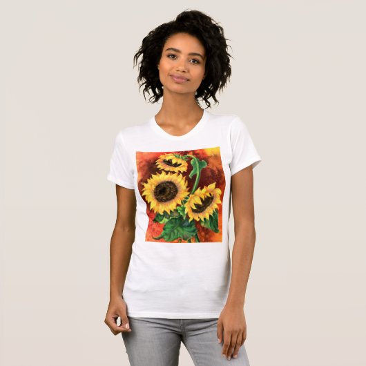 ひまわりTシャツ Tシャツ (正面フル)