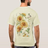 ひまわりTシャツ Tシャツ (裏面)