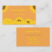 ひまエレガントフラワーガーデンブーケ 名刺 (正面/裏面)