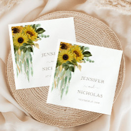 ひまエレガントフラワータ結婚ウペのナプキン スタンダードカクテルナプキン