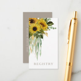 ひまエレガントフラワー結婚トープ エンクロージャーカード