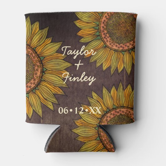 ひまエレガントフラータウペファームハ素朴結婚ウス 缶クーラー (正面)