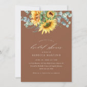 ひまエレガント素朴花ブライダルシャワー 招待状 (正面)