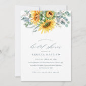 ひまエレガント素朴花ブライダルシャワー 招待状 (正面)