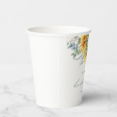 ひまエレガント素朴花ブライダルシャワー 紙コップ (右)