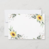 ひまエレガント花フローラ結婚ズ 出欠カード (裏面)