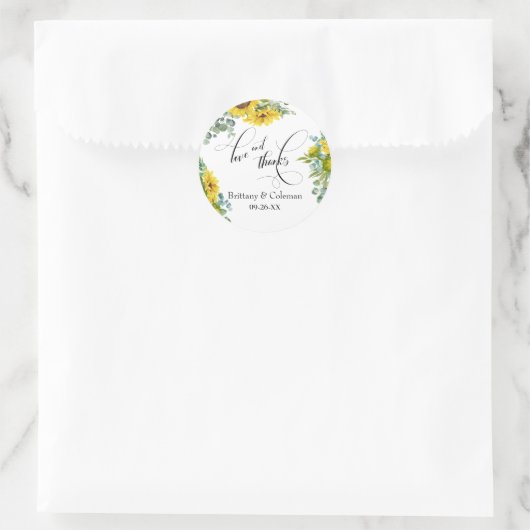 ひまエレガント花ユ感謝していーカリプタスと恋 ラウンドシール (バッグ)