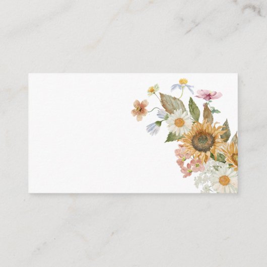 ひまエレガント花 エンクロージャーカード (裏面)