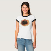 ひまカラフル花 Tシャツ (正面フル)