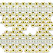 ひまコンテンポラリー素朴花模様 シール (正面)