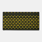 ひまコンテンポラリー素朴花模様 デスクマット (正面)