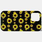 ひまコンテンポラリー素朴花模様 Case-Mate iPhoneケース (裏面 (横))