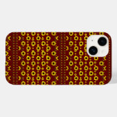 ひまコンテンポラリー素朴花模様 Case-Mate iPhoneケース (裏面 (横))