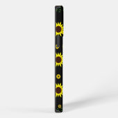 ひまコンテンポラリー素朴花模様 iPhoneケース (右側面)