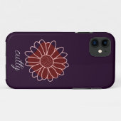 ひまコンテンポラリー素朴花 Case-Mate iPhoneケース (裏面(横))