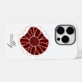 ひまコンテンポラリー素朴花 Case-Mate iPhoneケース (裏面 (横))