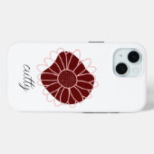 ひまコンテンポラリー素朴花 Case-Mate iPhoneケース (裏面 (横))