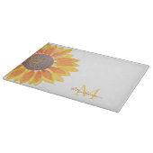 ひまパーソナライズされた花 カッティングボード (角)