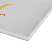 ひまパーソナライズされた花 カッティングボード (角)