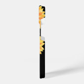 ひまパーソナライズされた花 iPhoneケース (左側面)