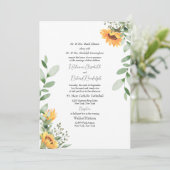 ひまフォーマルわ結婚らの両親がリスト 招待状 (スタンド正面)