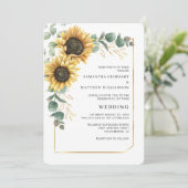 ひまモダンエレガントフローラ結婚 招待状 (スタンド正面)