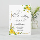 ひまモダンエレガント輪フローラ 招待状 (スタンド正面)