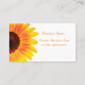 ひまモダンスタイリッシュ花 名刺 (裏面)