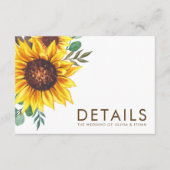 ひまモダン花フローラ結婚植物園 エンクロージャーカード (正面)