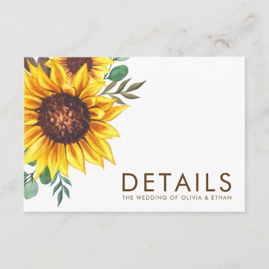 ひまモダン花フローラ結婚植物園 エンクロージャーカード (正面)