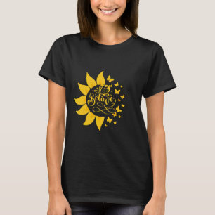 ひま信じ花春happy tシャツ