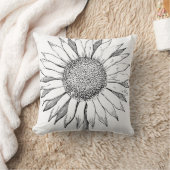 ひま図解入りの、写真付きの花 クッション (ブランケット)