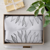 ひま図解入りの、写真付きの花 薄葉紙 (ギフト)