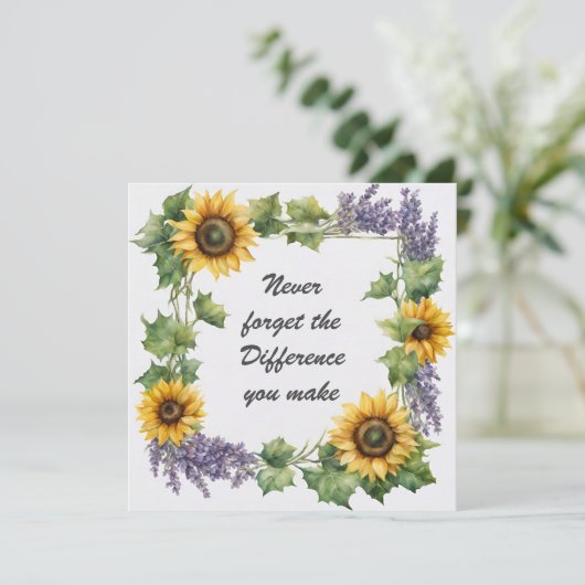 ひま忘れの花を作る違いは絶対 カード (スタンド正面)