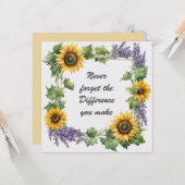 ひま忘れの花を作る違いは絶対 カード (正面/裏面インサイチュ)