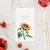 ひま素朴の結婚ナプキン (インサイチュ)