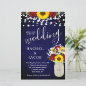 ひま素朴の花バラメイスンジャールブルー結婚ズ (スタンド正面)