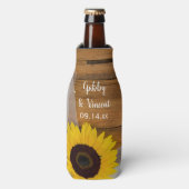 ひま素朴わりとベールの国の結婚式のお願い ボトルクーラー (ボトル正面)