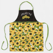 ひま素朴わりと木の追加名 エプロン (正面)