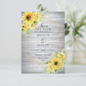 ひま素朴わりの緑の結婚式が～の日を救う 招待状 (スタンド正面)