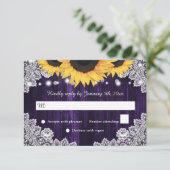 ひま素朴わりウッドパープル結婚ズ 出欠カード (スタンド正面)