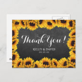 ひま素朴わりチョーク結婚ボード ポストカード (正面/裏面)